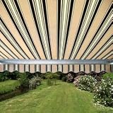 from Primrose London 3.5m Half Cassette Manual Awning, Multi Stripe (24 Model)