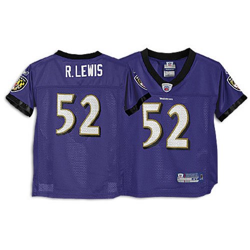 Ray Lewis Ravens Purple NFL Replica Jersey ( sz. 2T, Purple : Lewis, Ray : Ravens )