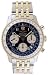 Breitling Navitimer 18kt Yellow Gold Steel Black Mens Watch D2332212-B6-431D