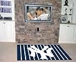 New York Yankees Rug 4x6 4'x6' Floor Mat (Rug) - New York Yankees MLB Baseball
