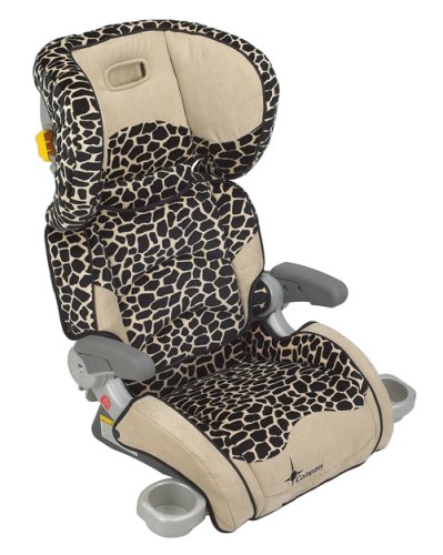 The First Years Compass Deluxe Folding Booster Car Seat - Giraffe