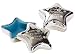 Elegant Baby Silver Plated Little Prince First Tooth &amp; Curl Star Boxes