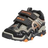 Skechers Boys SUPERCHARGER Black / Taupe 92700L TPBK 5 Child UK Regular