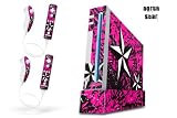 "Wii skin kit"　ニンテンドー Wii本体＋コントローラー 保護シール - Northstar Pinkの画像