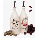 Stoneware 9.5 Vinegar Cruet 4462 by Sisson Imports