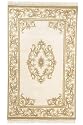 Filigree Aubusson Rug 2'x3' Gold