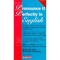 Pronounce It Perfectly in English (Pronounce It Perfectly in/Book and 3 Audio Cassettes)