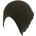 Gossip Girl Ribbed Beanie Slouchy Knit Hat Dark Gray