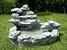 Nexos Springbrunnen mit Licht, L 98 x T 77 x H 60cm