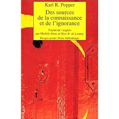 Des sources de la connaissance et de l'ignorance