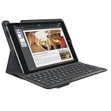 Logitech Type+ Schutzhülle mit integrierter QWERTZ Tastatur für Apple iPad Air 2 kohlenschwarz
