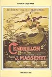 Cendrillon (Cinderella) Piano / Vocal Score (Heugel)