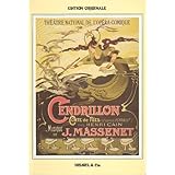 cendrillon cinderella piano  vocal score heugel