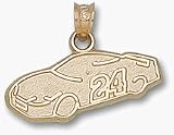 Jeff Gordon #24 Car Pendant - 14KT Gold Jewelry