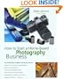 How to Start a Home-Based Photography Business, 4th