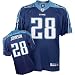 Reebok Tennessee Titans Chris Johnson Authentic Alternate Jersey-Size: Size 48