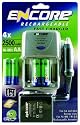 Encore En0008c Fast Charger + 4 X Aa 2700mah Batteries