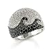 Jewelry - Black Swarovski Ring