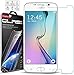 S6 screen protector, Kaptron (TM) Tempered Glass Ultra-Clear High Definition Screen protector perfect fit for Samsung Galaxy S6