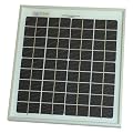 10W AKT Solar Battery Charger with diode, fuse and cigar lighter plug