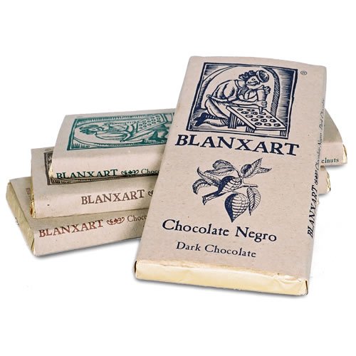 Gourmet dark chocolate with almonds bar Blanxart. by Blanxart