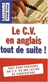 Le CV en anglais tout de suite !