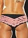 Women Small/Medium (90-130 lbs.) - RED Peggy Panty Ruffle Back Rhumba Panty - Great for intimate times, costumes, sexy costumes & More!