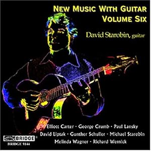 New Music with Guitar, Volume 6 by Paul Lansky, Elliott Carter, William Purvis, Michael Starobin, and David Starobin (Audio CD - 2004)