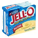 Jell-O Sugar-Free Instant Pudding & Pie Filling, Vanilla, 1-Ounce Boxes (Pack of 24)