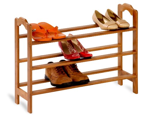 Cyber Monday Honey-Can-Do 3-Tier Bamboo Shoe Rack Deals