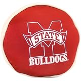 My Team Mississippi St. Bulldogs Squishy Microbead Disc Pillow