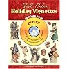 Full-Color Holiday Vignettes CD-ROM and Book (Dover Full-Color Electronic Design)