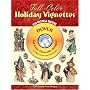Full-Color Holiday Vignettes CD-ROM and Book (Dover Full-Color Electronic Design)
