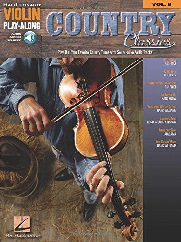 Violin Play-Along Country Classics Vol. 8 BK/online audio(Hal Leonard Violin Play Along)