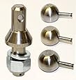 Convert-A-Ball System 1" Stainless Steel Shank + 1-7/8" 2" & 2-5/16" Hitch Balls