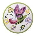 Bugs and Leaves Bath Rug - 26.7" dia.