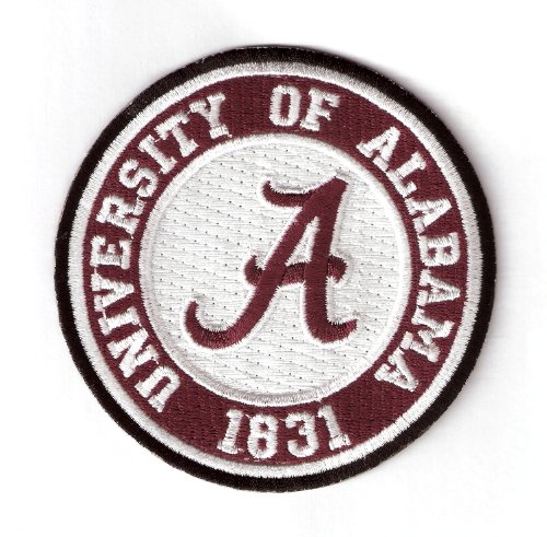 University of Alabama NCAA Round Logo Jersey Patch Anniversary 1831