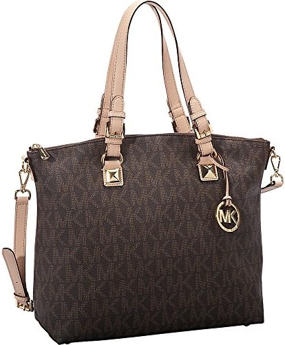 Michael Kors Jet Set Item MK Logo Multi Function Tote Bag