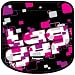 TAGGER(�^�K�[) CREW(��T�C�Y) FLAP LOGO STACKS PINK OLBK CF-108