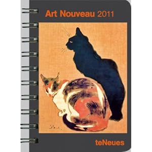 2011 Art Nouveau Pocket Engagement Calendar by teNeues