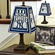 Yankees - Art Glass Table Lamp (14in)