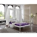 Himmelbett wei� 120 x 200 cm