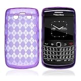 For Blackberry Bold 9700 Gel Silicone Skin Case Purple