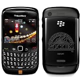 MLB Colorado Rockies on BlackBerry Curve 8520 8530 Phone Cover (Black)