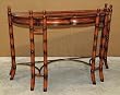 Vonzel Console Table Tropical Accent Solid Wood 51"