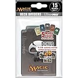 Ultra Pro The Magic the Gathering (MTG) Card Game - MANA / Sleeve / Deck Dividers - Mana Design (16 Dividers/Bag)