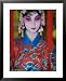 Taipei Eye, Chinese Theatre, Cultural Dance Performance, Taipei City, Taiwan Framed Art Poster Print by Christian Kober, 25x31