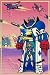 Giant Blue Robot Fires Missiles While Man Stands in His Hollow L Art Print Poster By unknown, 18.75  x 27.5 