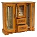 Elizabeth Oak Wooden Jewelry Chest - 13.25W x 12.5H in.