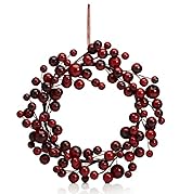 Red Berry Wreath - Log Cabin Range